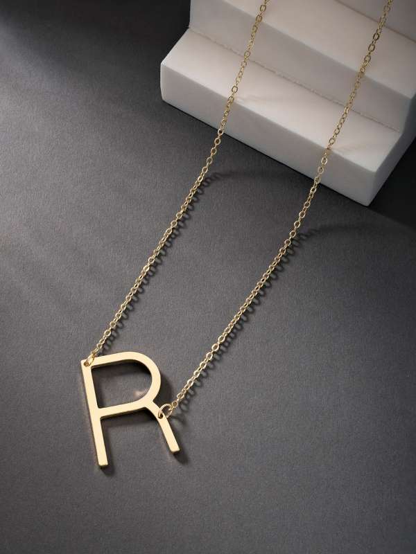 R name pendant sale