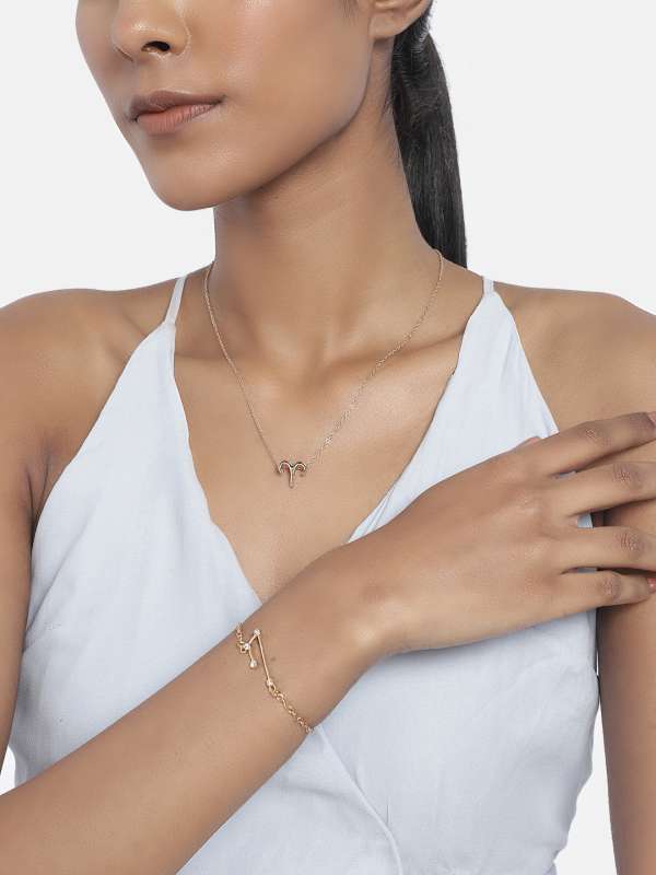 Bracelet with pendant outlet
