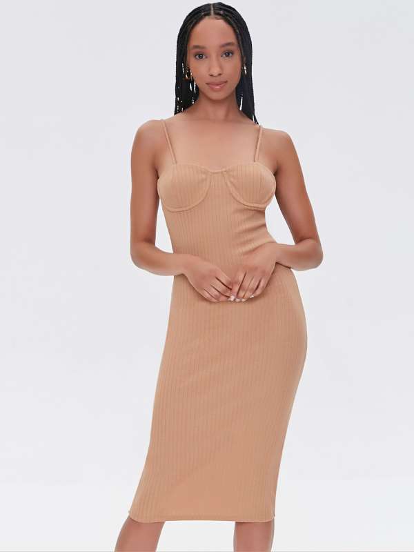 Knee length dress forever 21 top