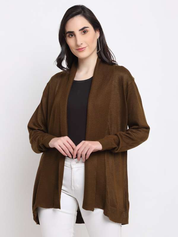 Ladies shrug sweaters deals