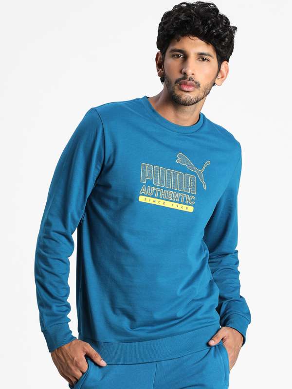 Puma Blue Sweat Buy Puma Blue Sweat online in India