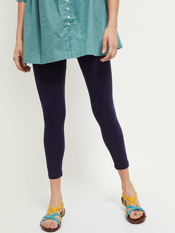 J. Jill Ankle Leggings Pima Cotton Dark Gray size medium