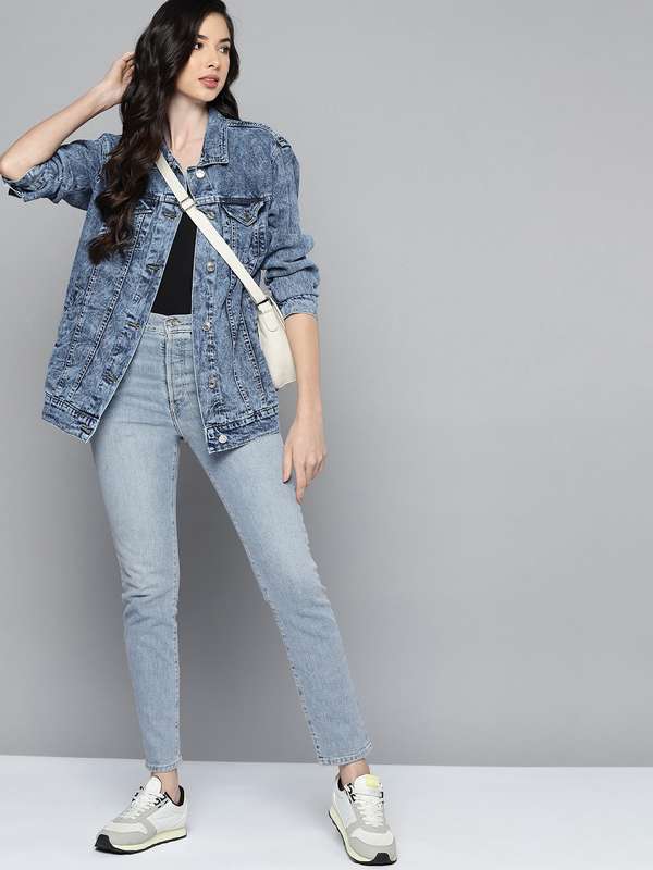 long jeans jacket ladies