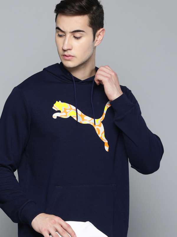 Puma sweatshirts myntra on sale