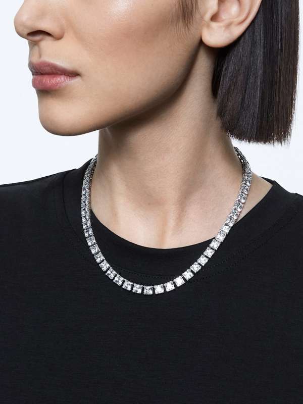 Swarovski diamond sales necklace price