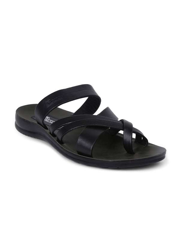 Paragon Men Black Sandals Buy Paragon Men Black Sandals online in India