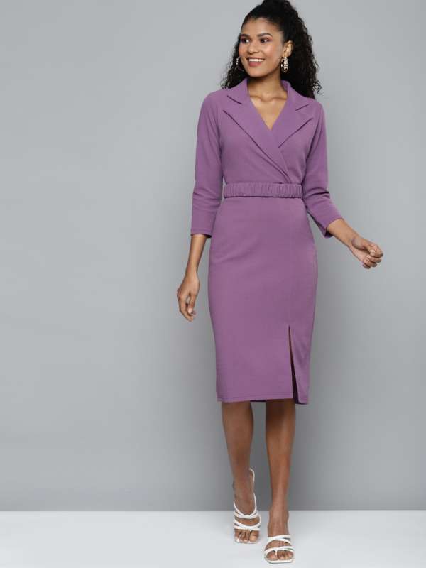 Lavender colour dress best sale online