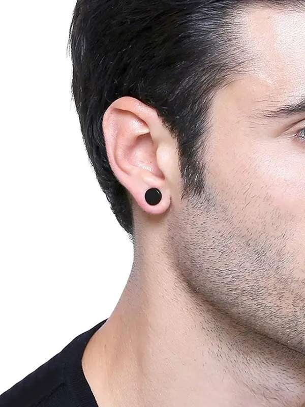 Mens circle earrings store