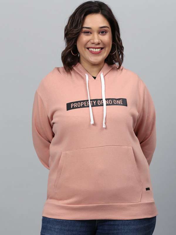 Oversized sweatshirts plus size deals