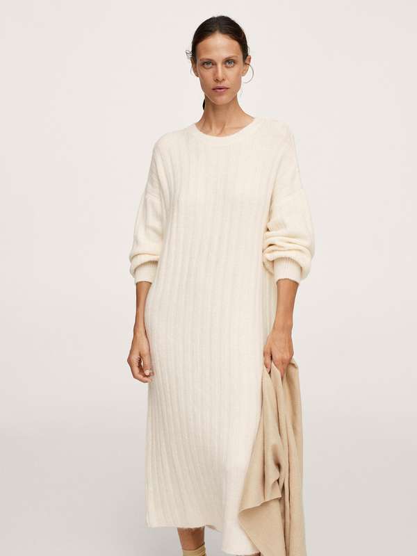 mango wool dress