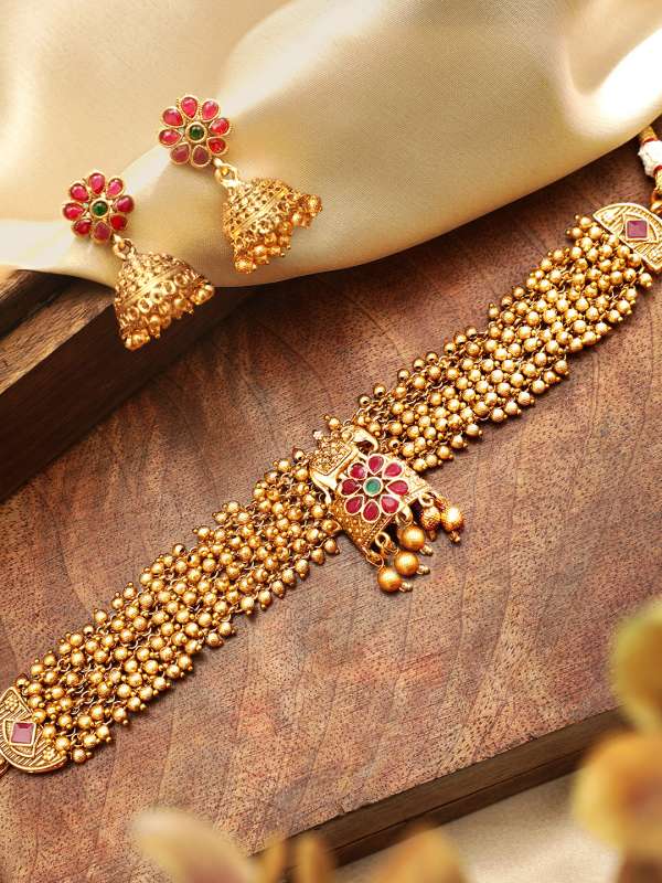 Artificial jewellery on myntra top