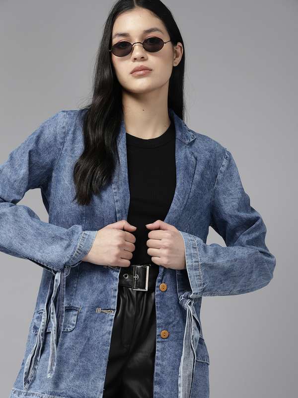 Aggregate 130+ grey denim jacket womens latest dedaotaonec