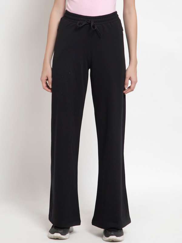 Zara Fasion Solid Women Black Track Pants - Buy Zara Fasion Solid Women  Black Track Pants Online at Best Prices in India