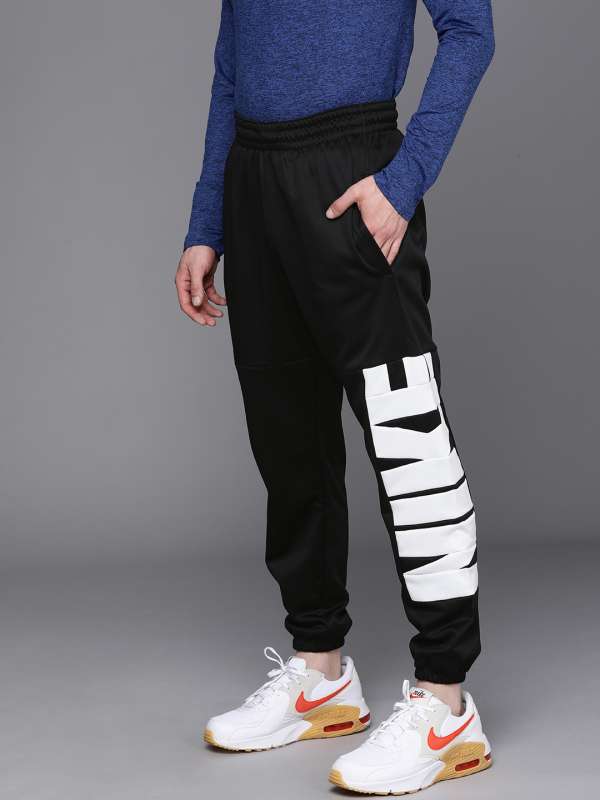 nike grey sweatpants cuffed