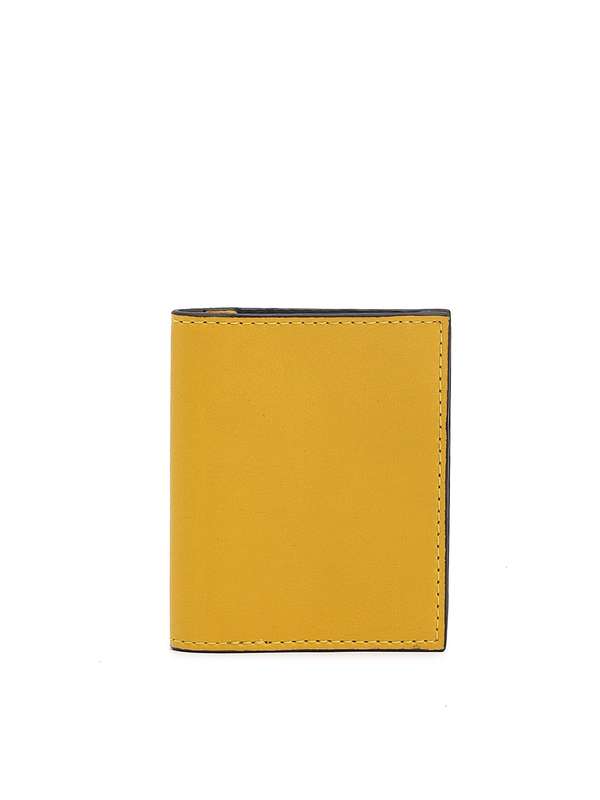 mustard yellow wallet