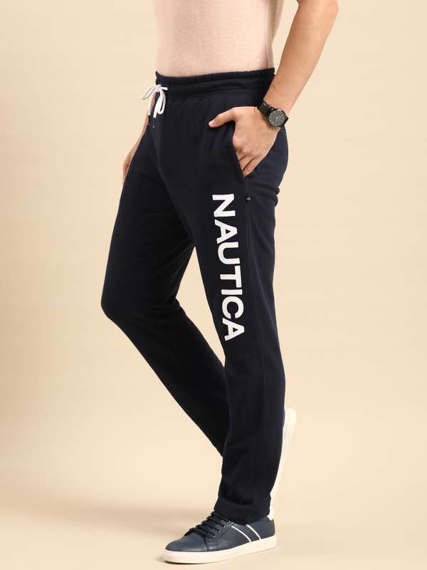 Buy Nautica Navy Regular Fit Track Pants for Men Online  Tata CLiQ