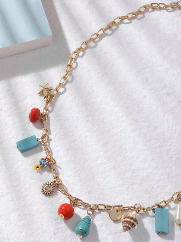 Beaded necklace online new arrivals