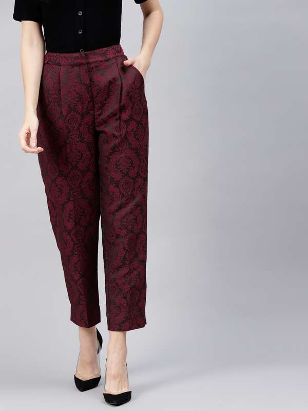 Marks Spencer Red Trousers - Buy Marks 