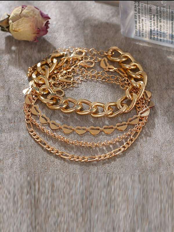 Zavya Bangle Bracelets and Cuffs  Buy Zavya Classy Rose Gold Infinity 925  Silver Bracelet Online  Nykaa Fashion