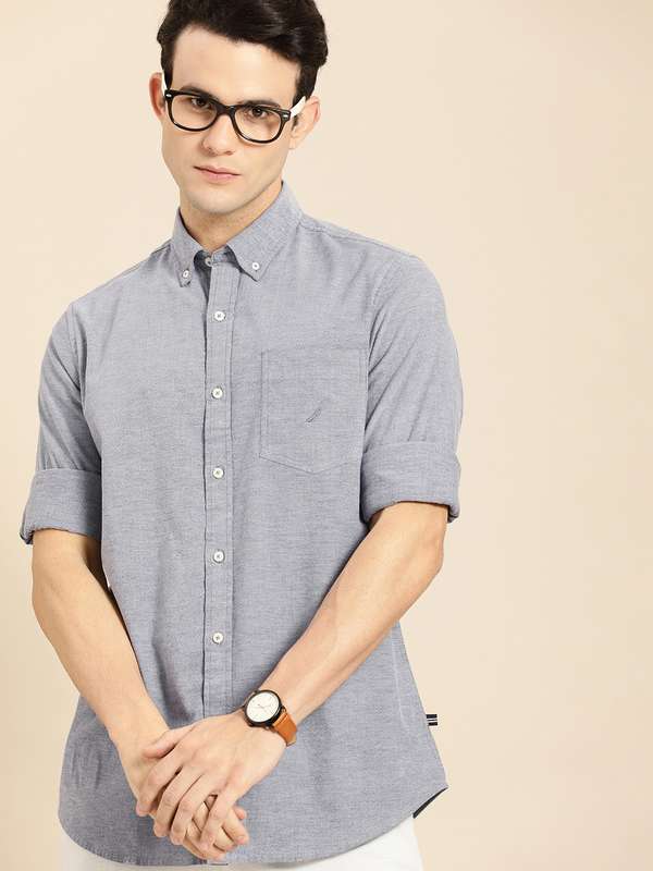 button down shirt india