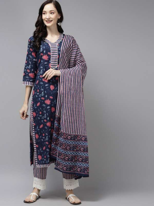 Myntra kurtis hot sale with palazzo
