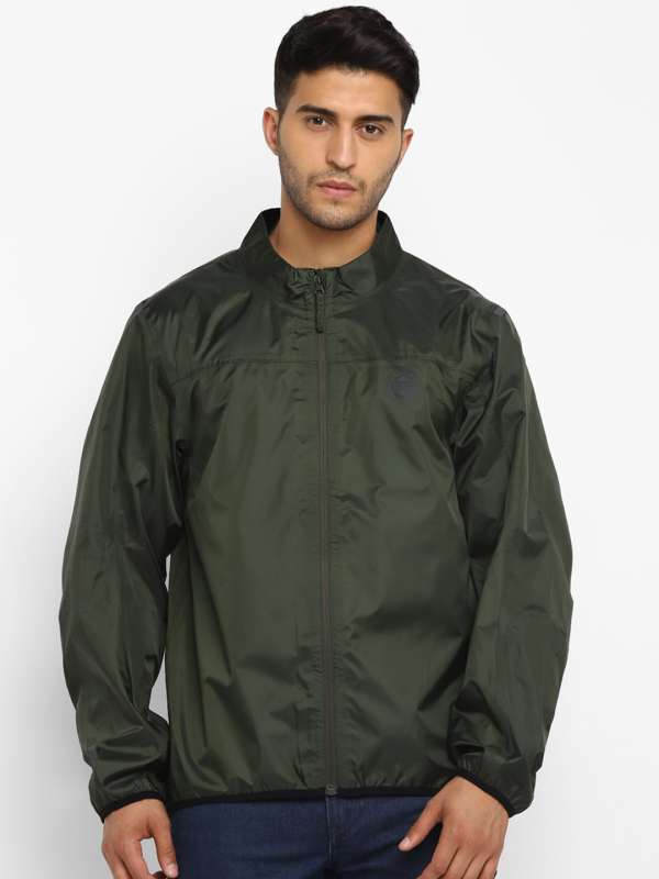 Olive green rain jacket new arrivals