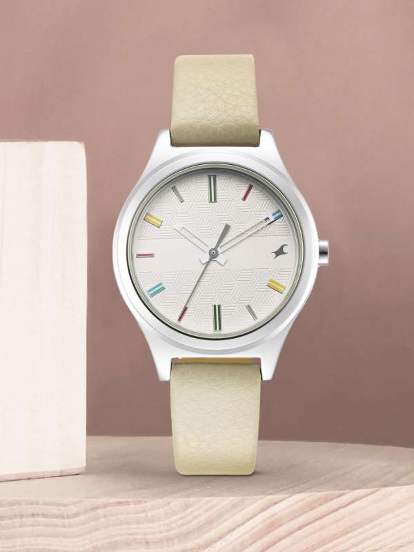 Fastrack watch white colour shop
