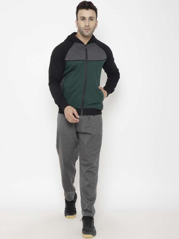 Mens winter jogging on sale suits