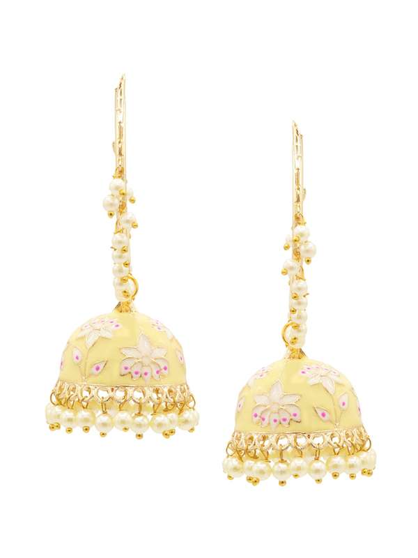 Pearl Jhumka Earring - Buy Pearl Jhumka 