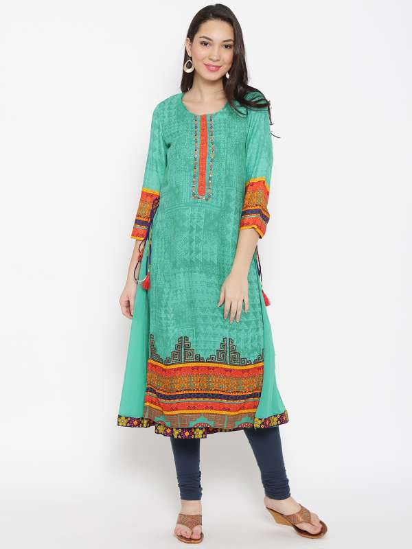 myntra biba anarkali suits