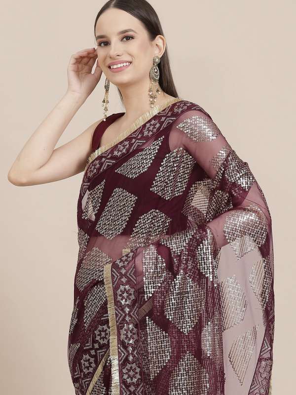Inddus saree myntra hotsell