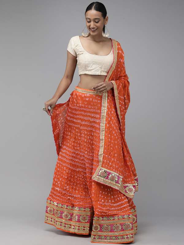 Bandhani Lehenga Choli - Buy Bandhani 