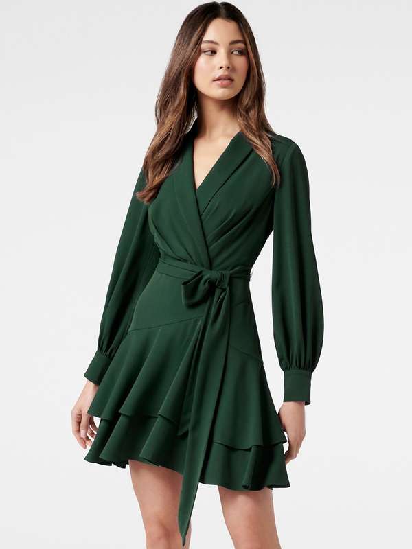 forever new green dress