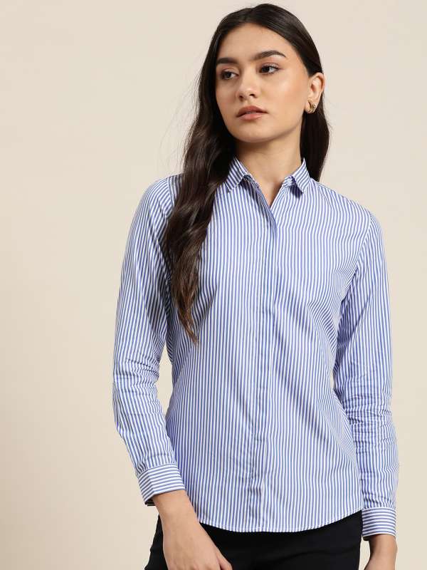 Formal shirts for women myntra clearance