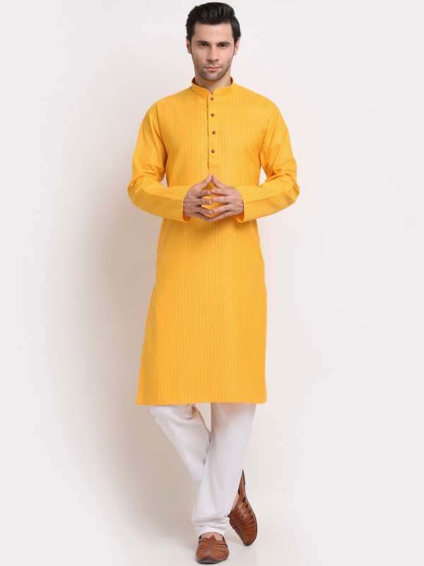 Mustard sales kurta pajama