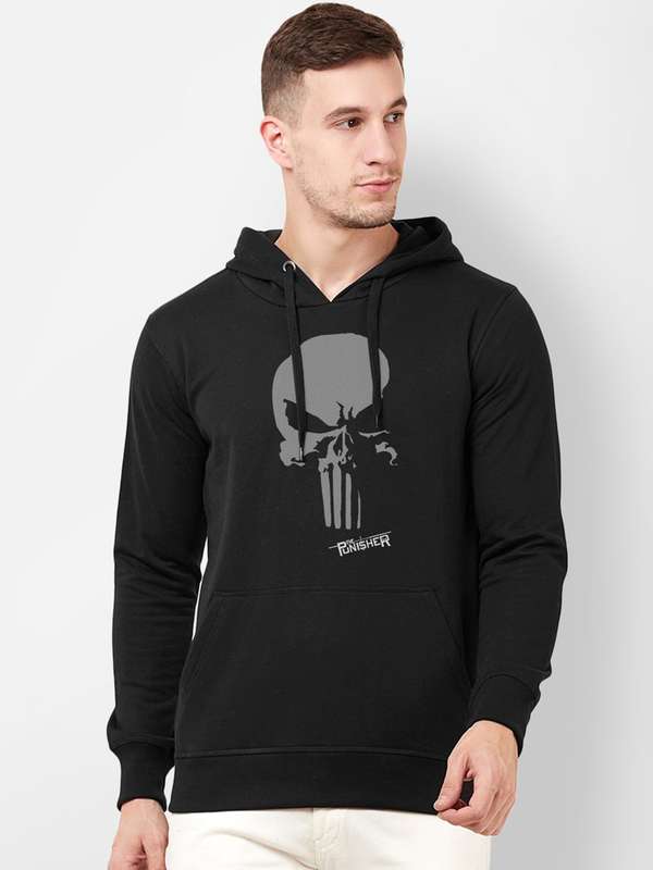punisher t shirt myntra