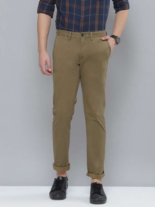 Indian Terrain Khaki Trousers Buy Indian Terrain Khaki Trousers