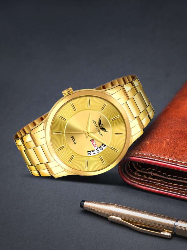 Real gold discount plated watch