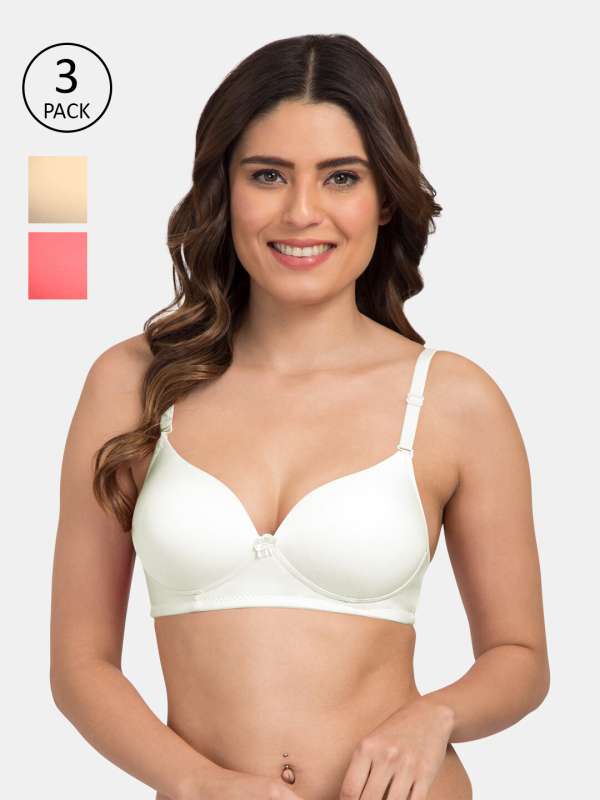 Tweens Pack Of 3 Off White Solid Heavily Padded T Shirt Bra 7024516.htm -  Buy Tweens Pack Of 3 Off White Solid Heavily Padded T Shirt Bra 7024516.htm  online in India
