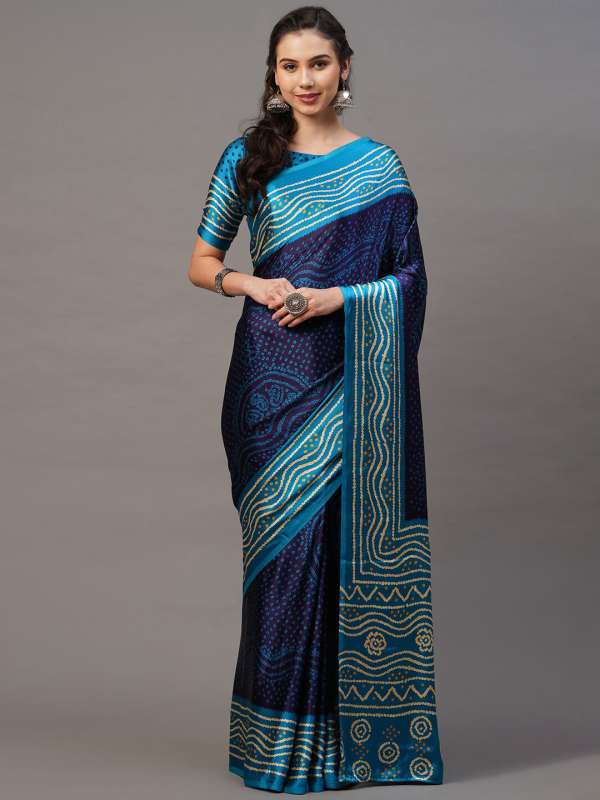 Myntra crepe discount sarees