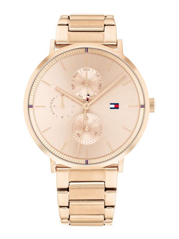 Tommy hilfiger watch rose gold top