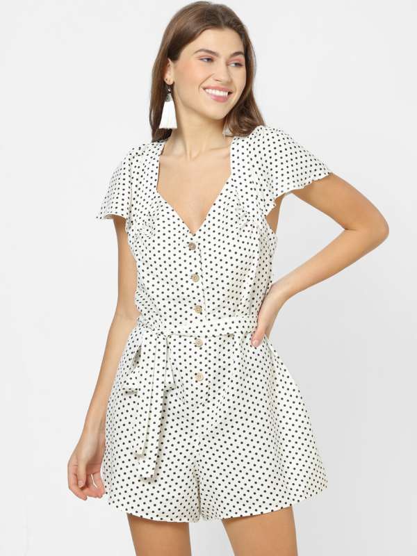 Forever 21 White Jumpsuit Buy Forever 21 White Jumpsuit online in India
