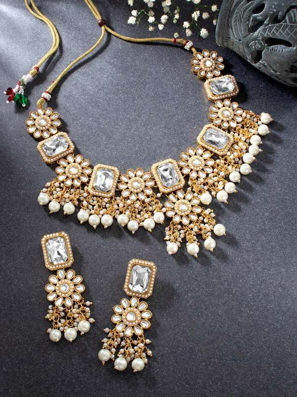 Bridal jewellery set cheap myntra