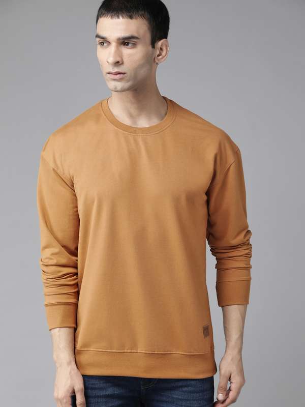 Mens khaki sweatshirt clearance