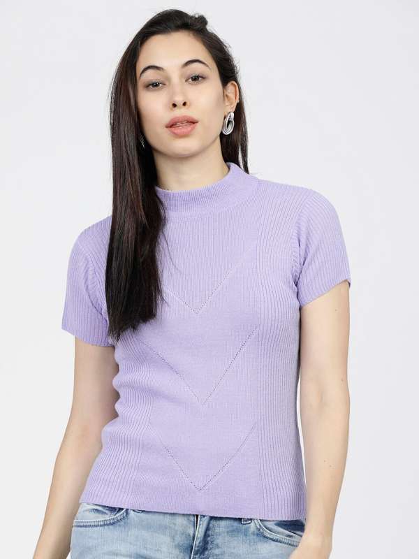 womens short sleeve sweaters