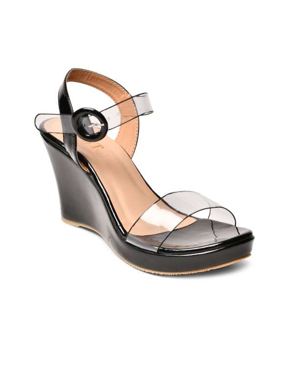 Mens clear sandals clearance