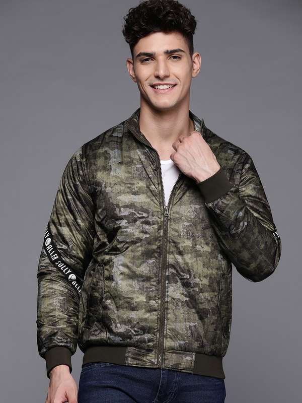 allen solly green jacket