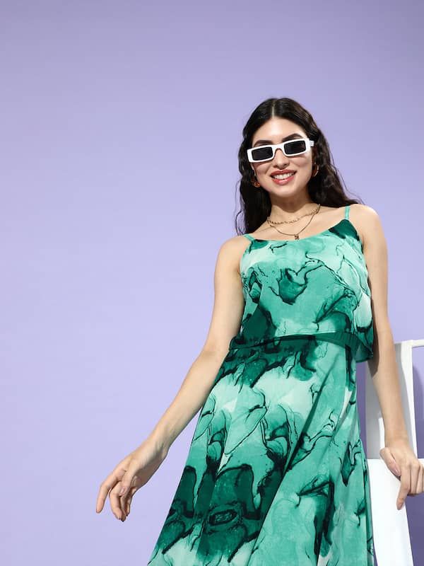 Buy Dark Green Maxi Dress, New Year Maxi Dress, Cocktail Party Dress,  Elegant Dress, Trendy Plus Size Clothing, Dress for Women, Bohemian Dress  Online in India 