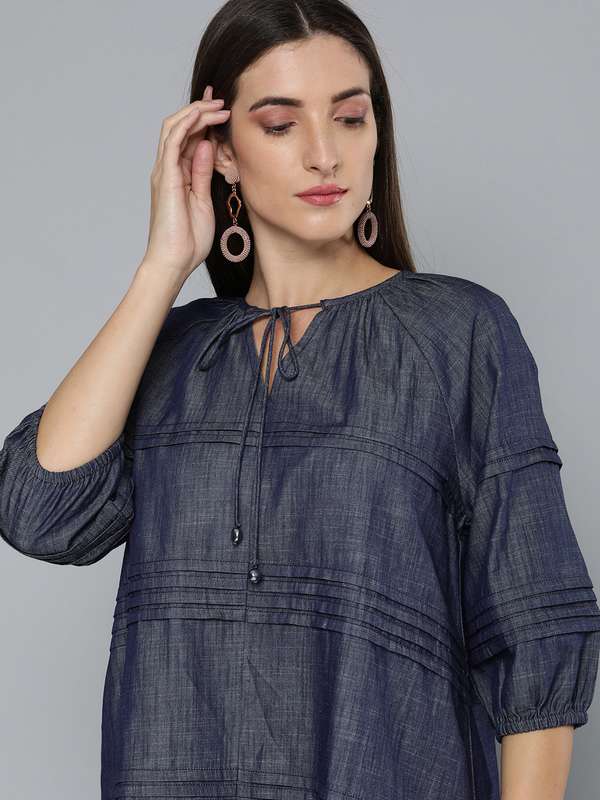 Denim Kurtas - Buy Trendy Collection of 