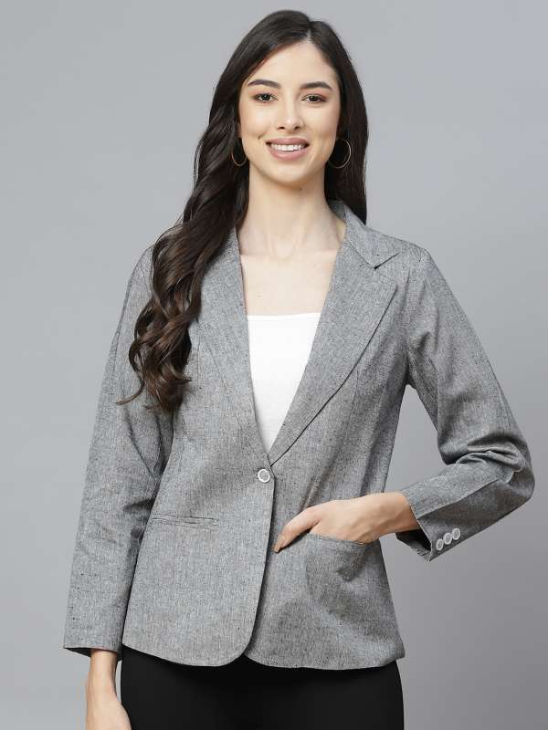 Grey hotsell blazers ladies